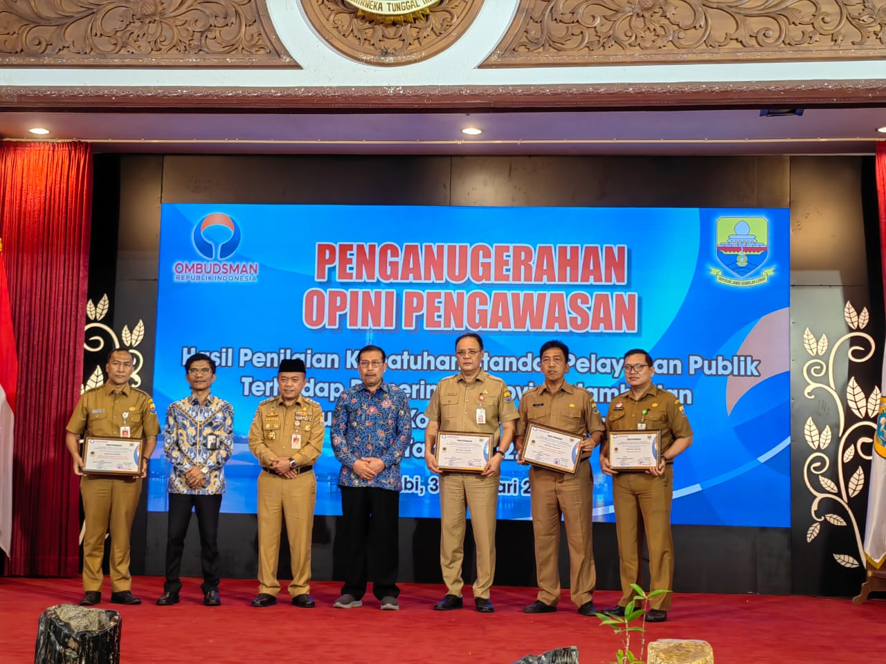 Penghargaan dari Ombudsman